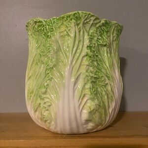 Vintage Sigma TasteSetter ceramic napa cabbage utensil holder.